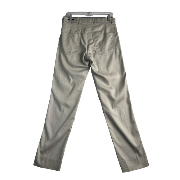 Joseph Abboud Joe Chino Pants Mens Size 30x32 Beige Stretch Extreme Slim Fit New - Picture 2 of 12